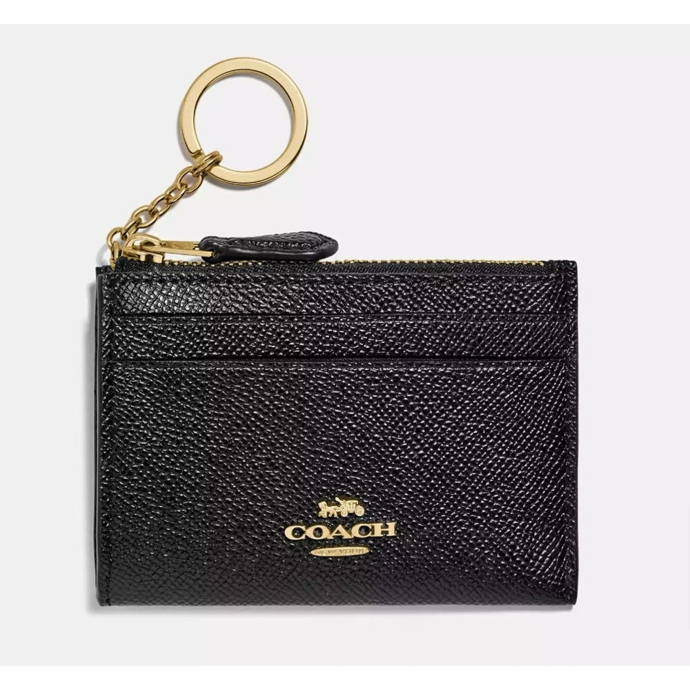Coach Mini Skinny Id Case / Black