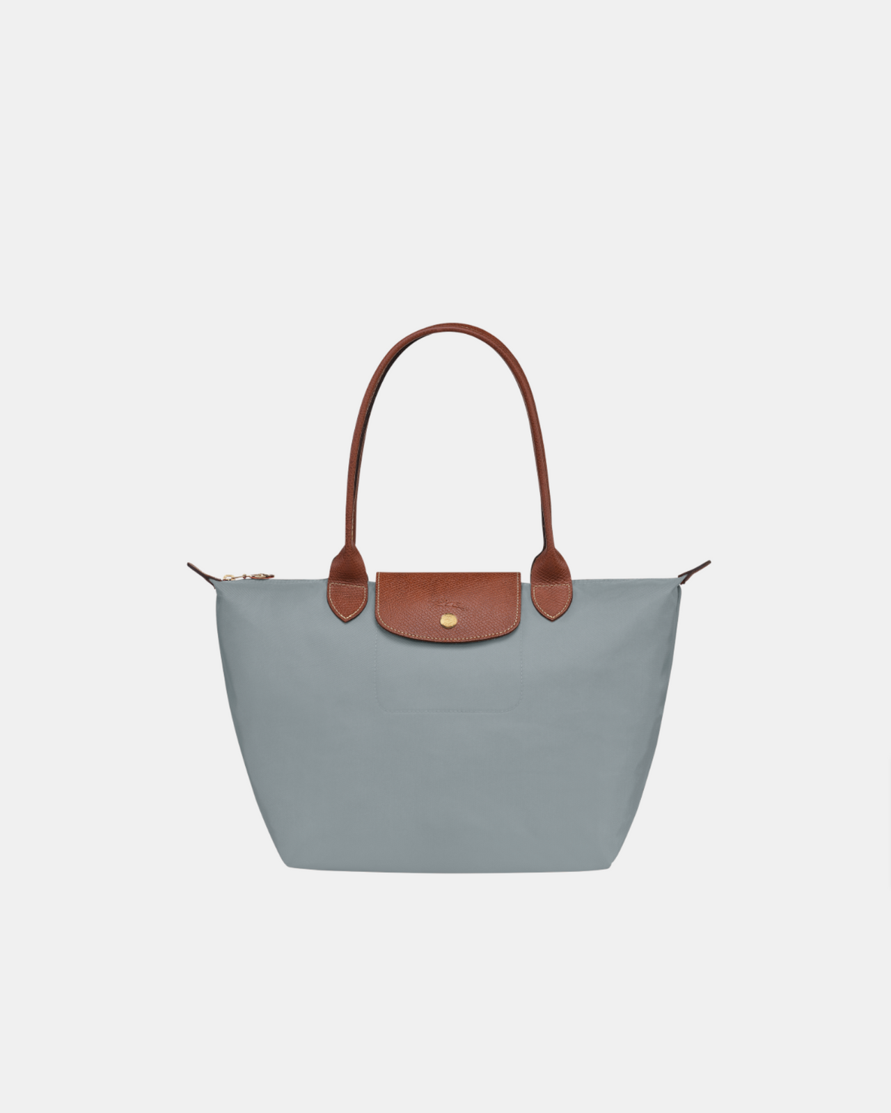 Longchamp Le Pliage Original M Tote Bag - Steel - Recycled canvas