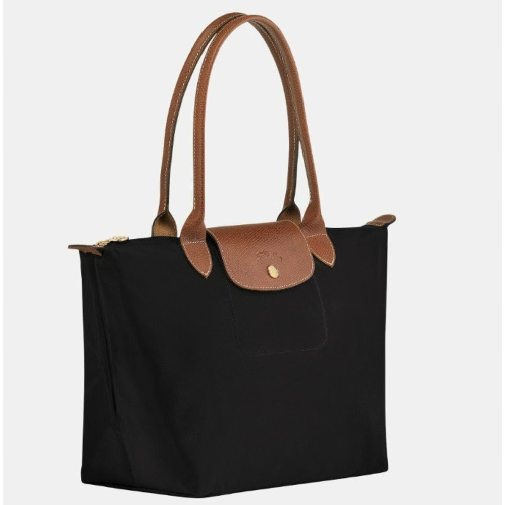 Longchamp Le Pliage Original M Tote bag Black - Recycled Canvas