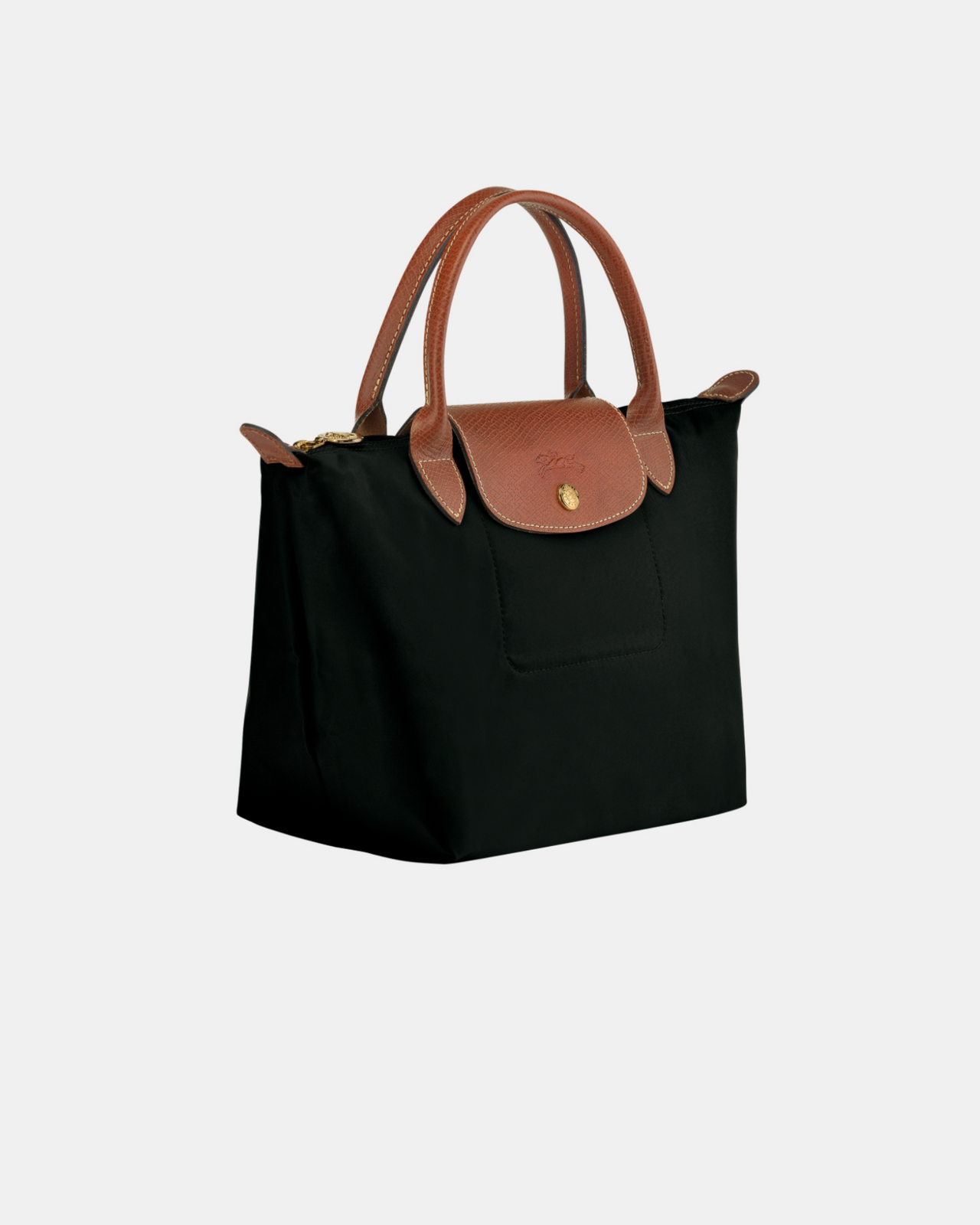 Longchamp Le Pliage Original S Handbag - Black - Recycled Canvas