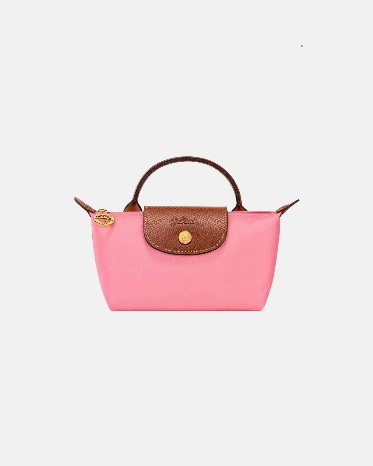 Longchamp Le Pliage Original Pouch with Handle - Marshmallow - Recycled Canvas
